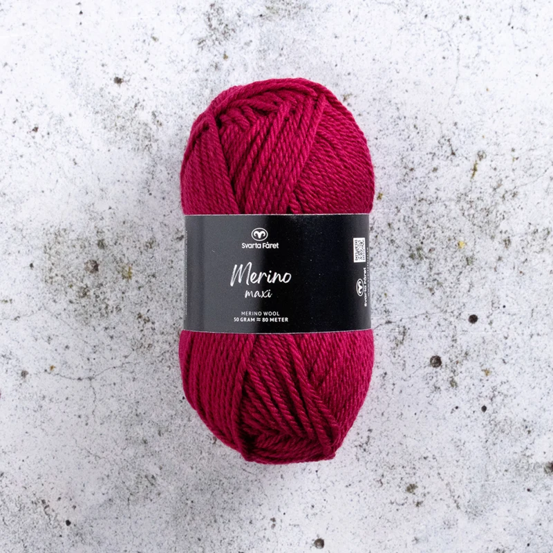 Svarta Fåret Merino Maxi 31 Wijn neer