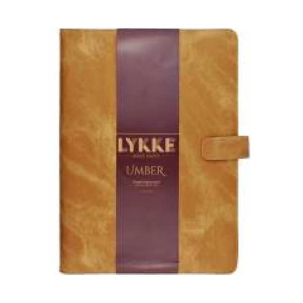 LYKKE Breinaalden Set Umber, Tan, 25 cm