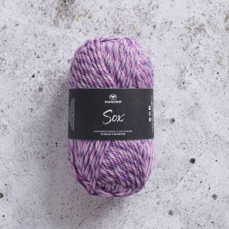 Svarta Fåret Sox 50 g 007 Glitter snoep