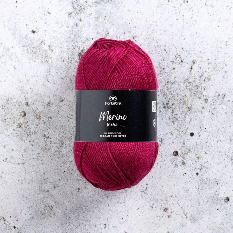 Svarta Fåret Merino Mini 31 Wijn neer