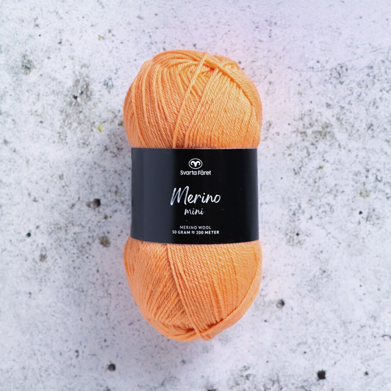 Svarta Fåret Merino Mini 14 Cantaloupemeloen