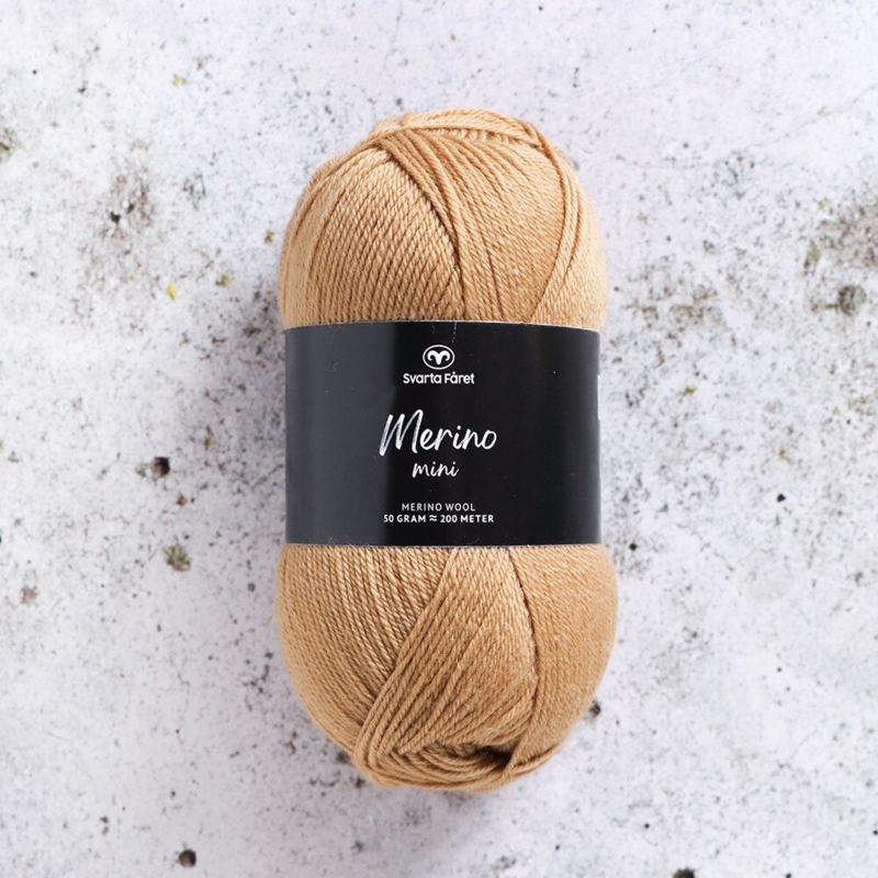 Svarta Fåret Merino Mini 10 Boterkaramel