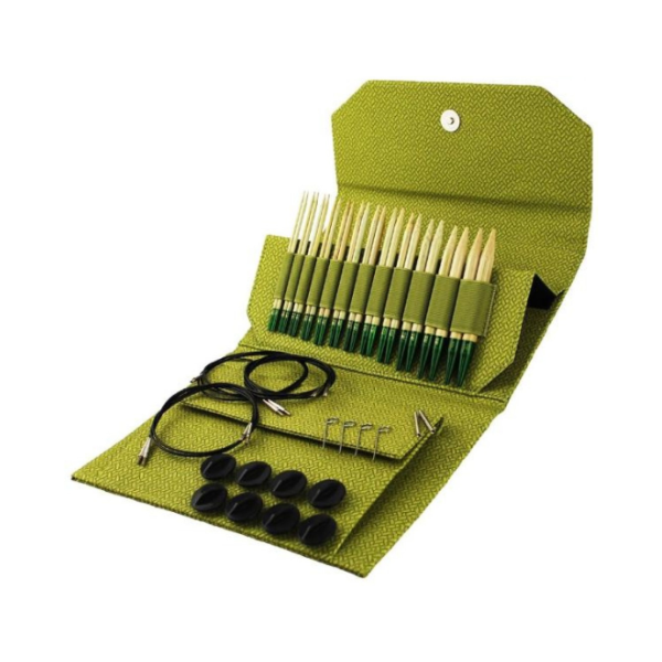 LYKKE Verwisselbare Rondbreinaalden Set Grove, Groen, 13 cm