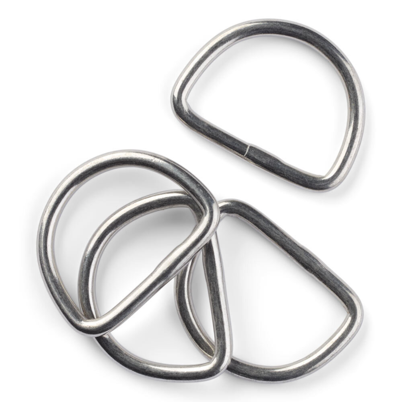 LindeHobby D-ringen, 3x25 mm, 4 stuks