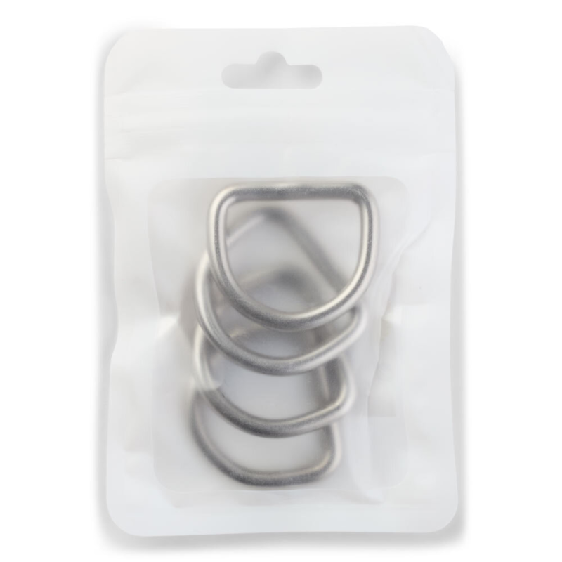 LindeHobby D-ringen, 4x25 mm, 4 stuks