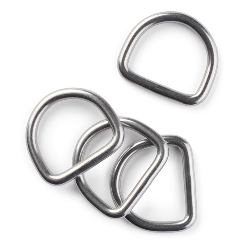 LindeHobby D-ringen, 4x25 mm, 4 stuks