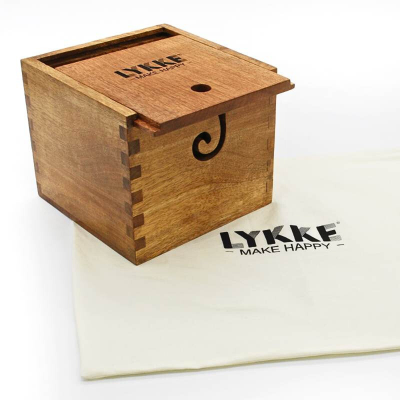 LYKKE Garenbox met Deksel Mango Wood