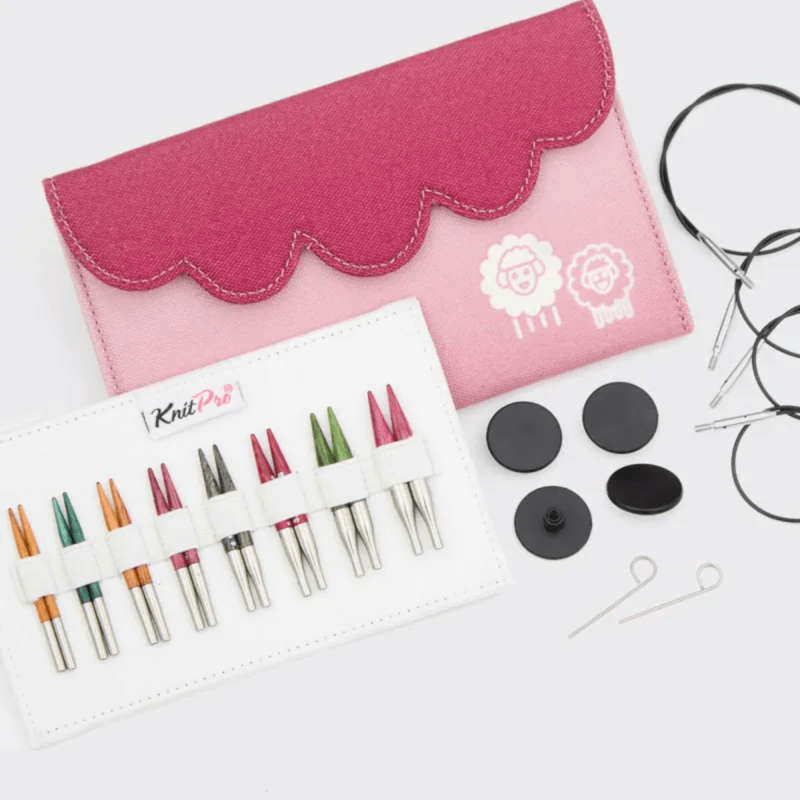 KnitPro Dreamz Mini Verwisselbare Rondbreinaaldenset, Mini, 5 cm