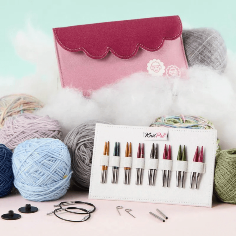 KnitPro Dreamz Mini Verwisselbare Rondbreinaaldenset, Mini, 5 cm