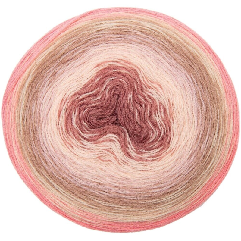 Rico Design Creative Wool Dégradé Super 6 18 Roze-paars