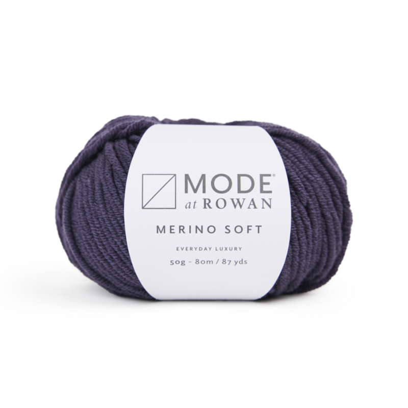 Mode at Rowan Merino Soft 020 Plum