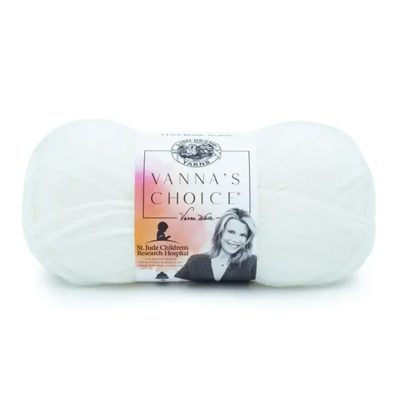 Lion Brand Vanna's Choice 860-100 White