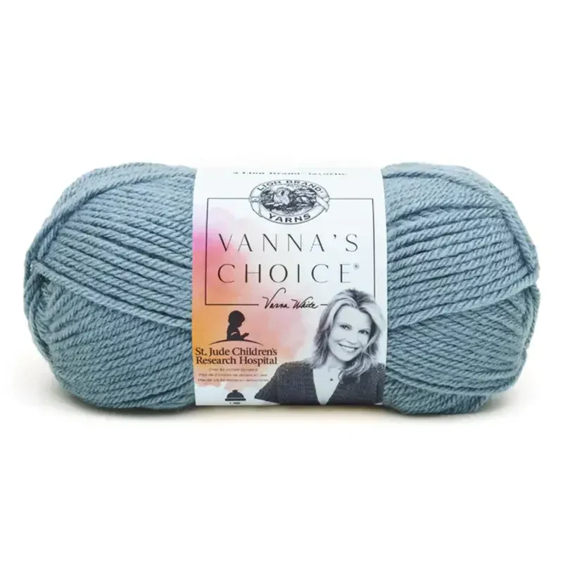 Lion Brand Vanna's Choice 860-108A Dusty Blue