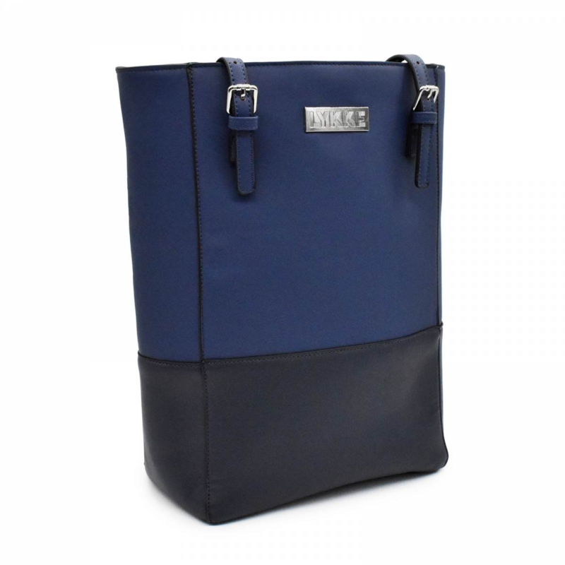 LYKKE Lyra Tote Bag Marineblauw