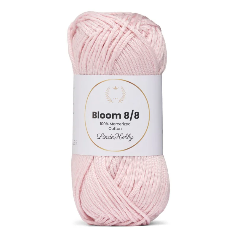 LindeHobby Bloom 8/8 Mercerized Cotton 31 Pastelroze