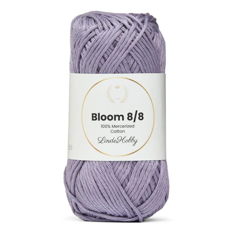 LindeHobby Bloom 8/8 Mercerized Cotton 12 Lichtlila