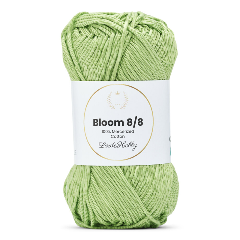 LindeHobby Bloom 8/8 Mercerized Cotton 18 Limoen