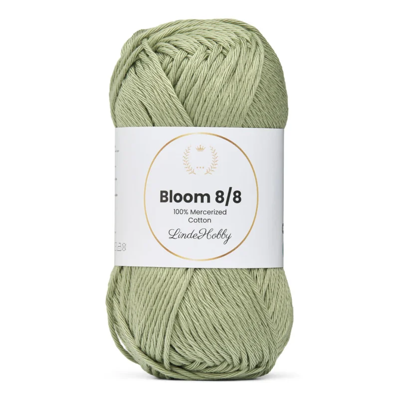 LindeHobby Bloom 8/8 Mercerized Cotton 29 Saliegroen