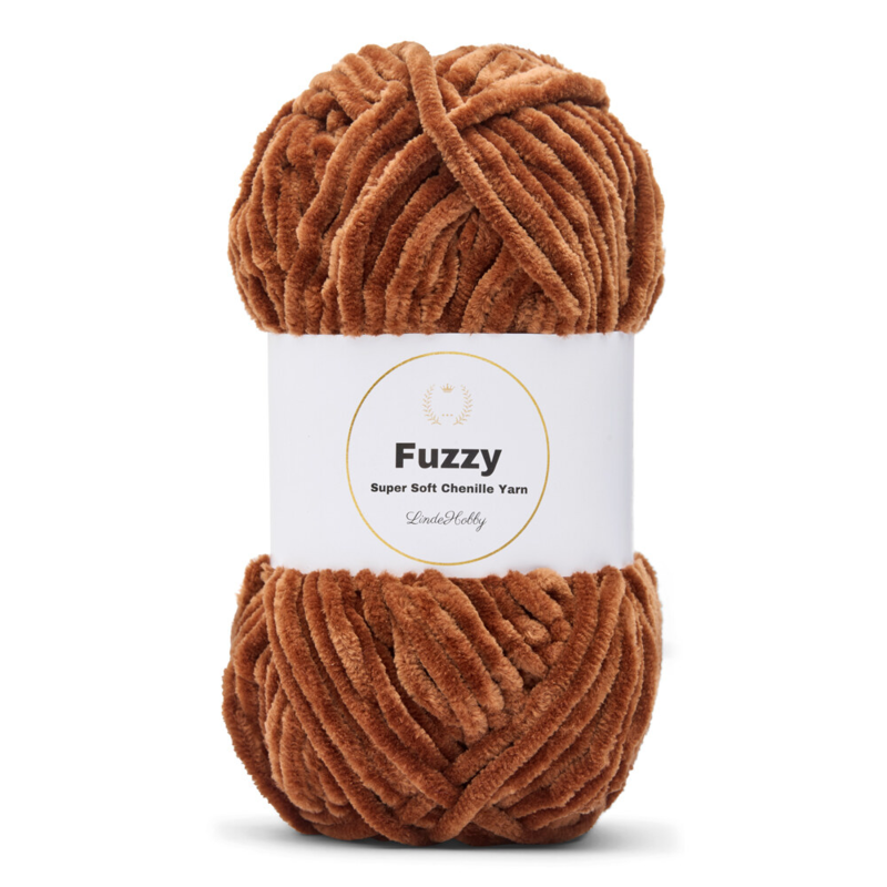 LindeHobby Fuzzy Chenille 29 Koffie