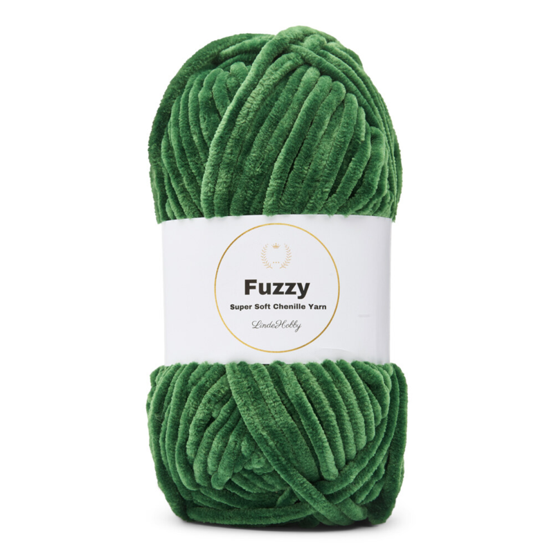 LindeHobby Fuzzy Chenille 38 Groen