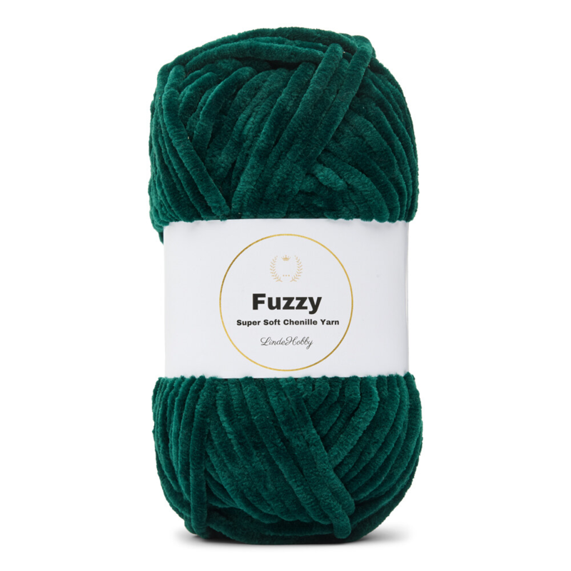 LindeHobby Fuzzy Chenille 46 Eendengroen