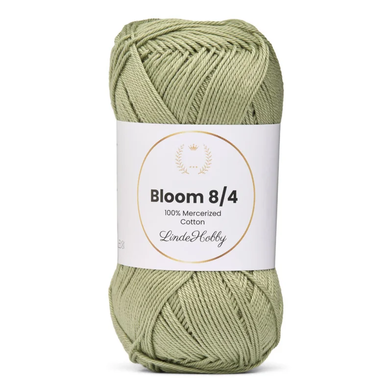 LindeHobby Bloom 8/4 Mercerized Cotton 29 Saliegroen
