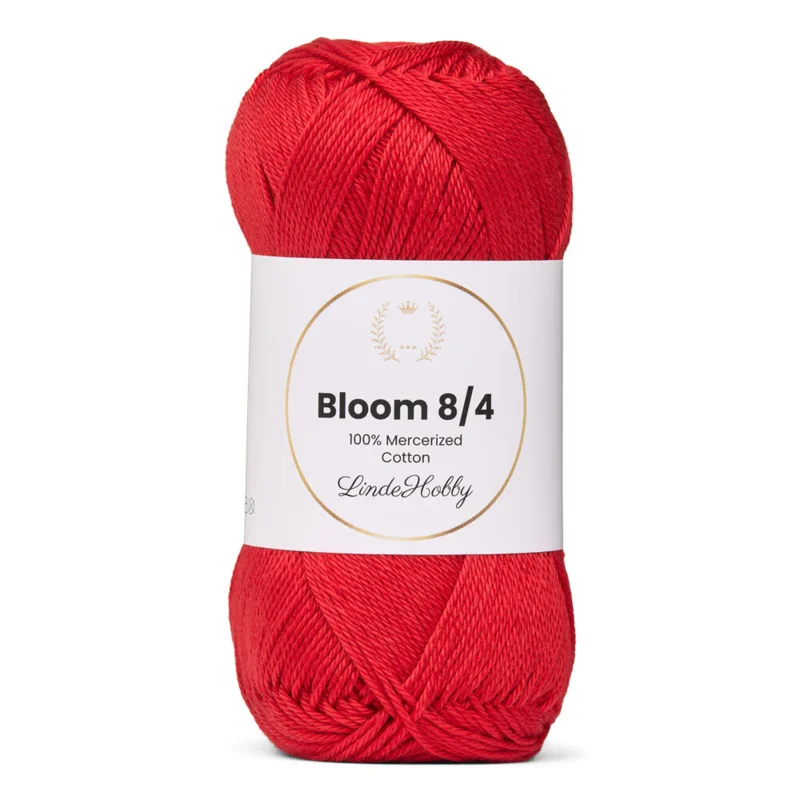 LindeHobby Bloom 8/4 Mercerized Cotton 25 Rood