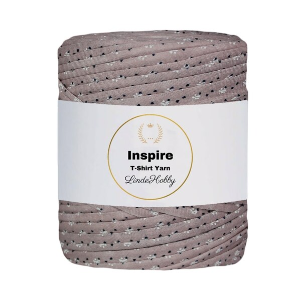 LindeHobby Inspire Print 158 Stoffige roze nuances