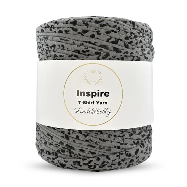 LindeHobby Inspire Print 124 Grijs met dierenprint