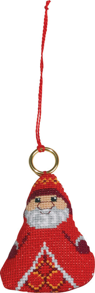 Borduurpakket Kerstman 6 x 7 cm