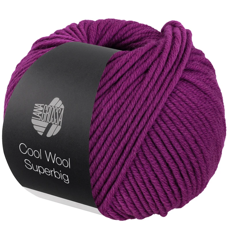 Lana Grossa Cool Wool Superbig 47 Roodviolet