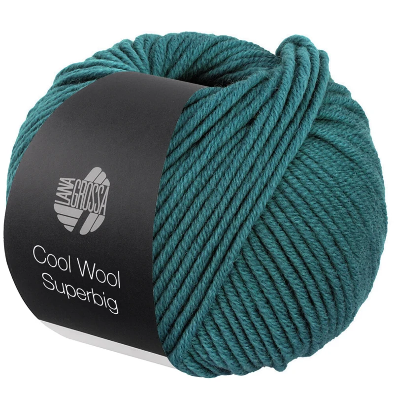 Lana Grossa Cool Wool Superbig 50 Petrolgroen