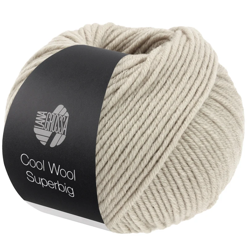 Lana Grossa Cool Wool Superbig 51 Zilvergrijs
