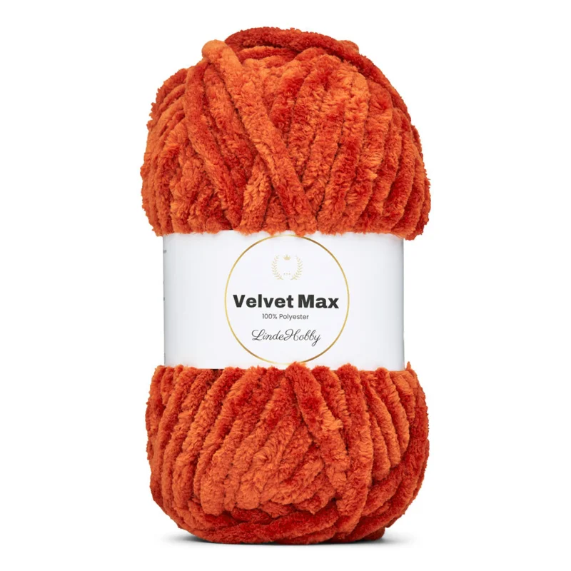 LindeHobby Velvet Max 10 Baksteenrood