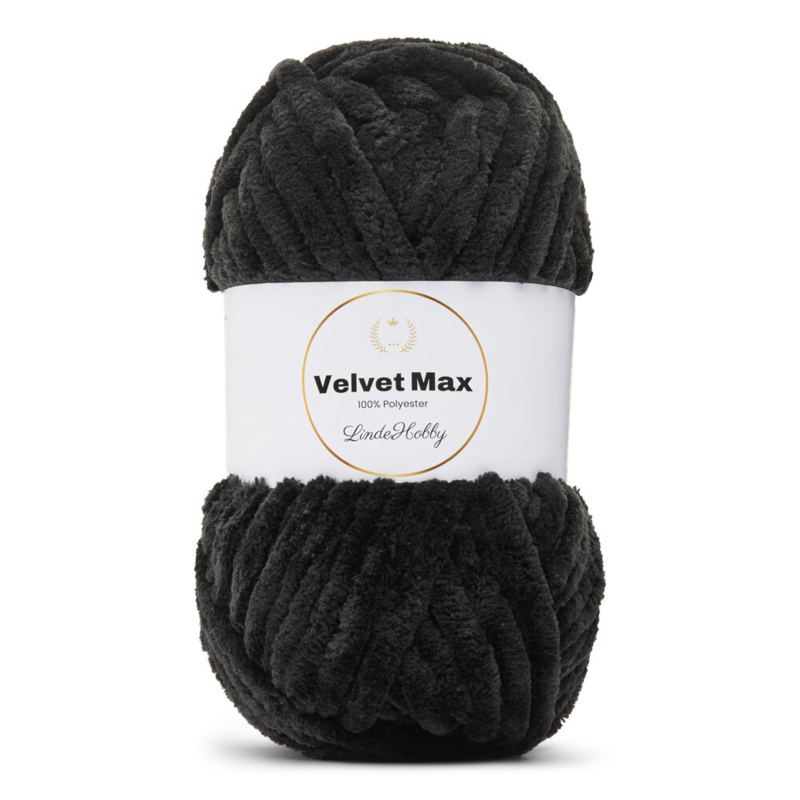 LindeHobby Velvet Max 01 Zwart