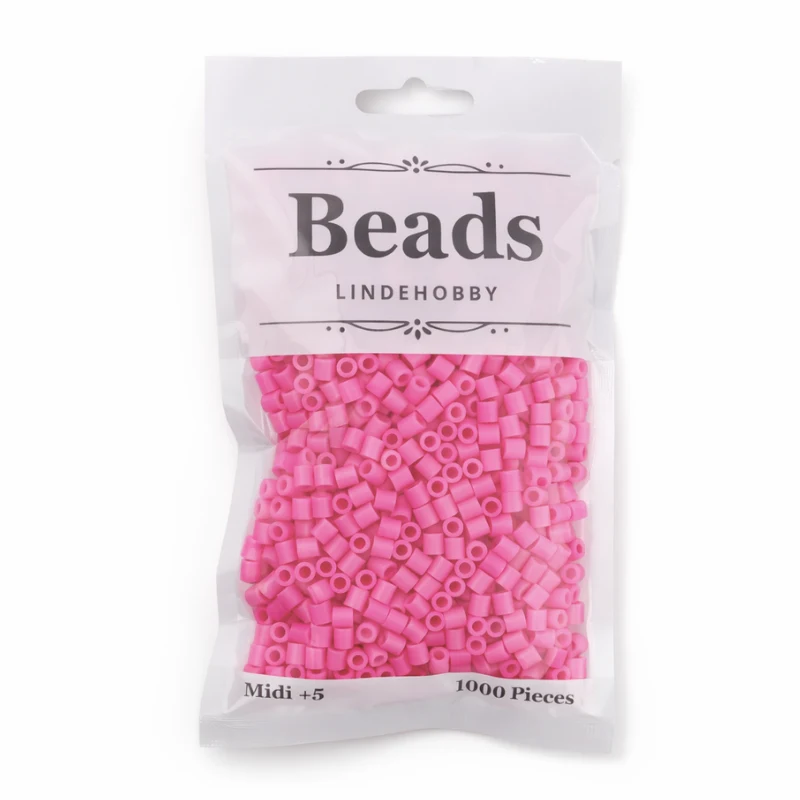 LindeHobby Beads 133 Roze pruim