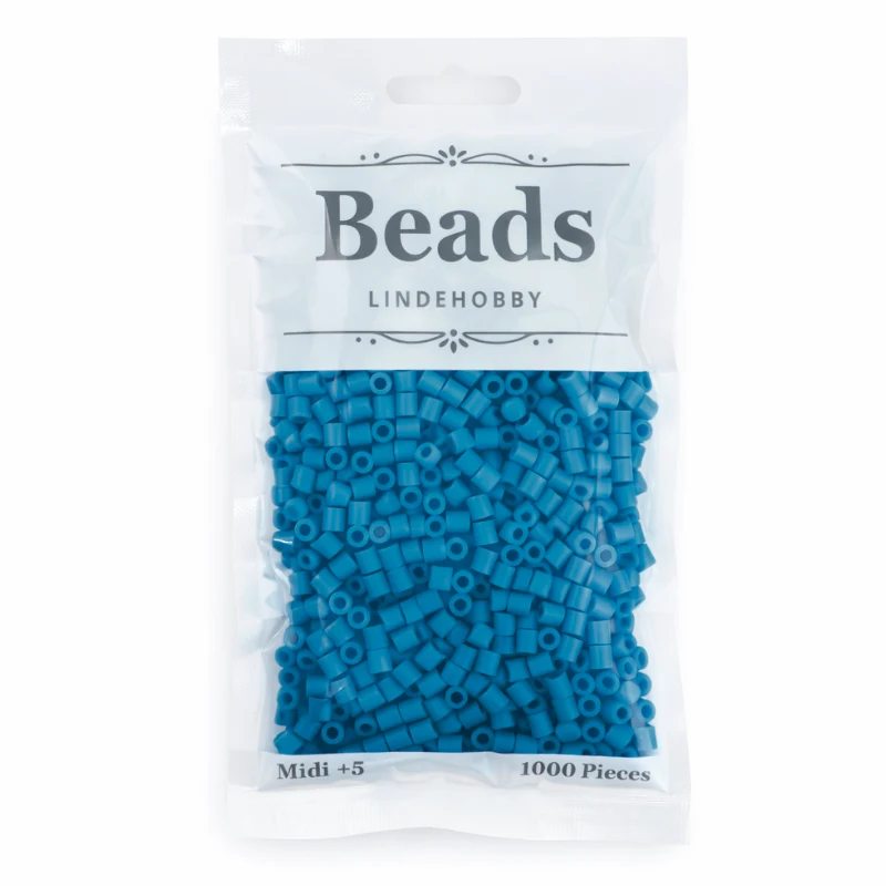 LindeHobby Beads 102 Zwembadblauw