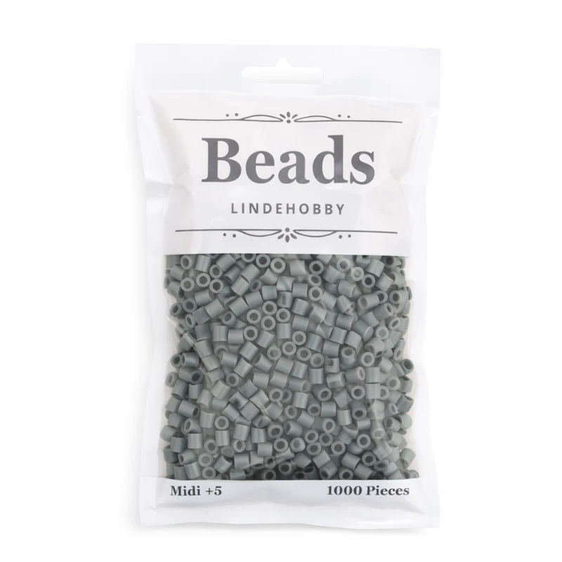 LindeHobby Beads 43 Donkergrijs