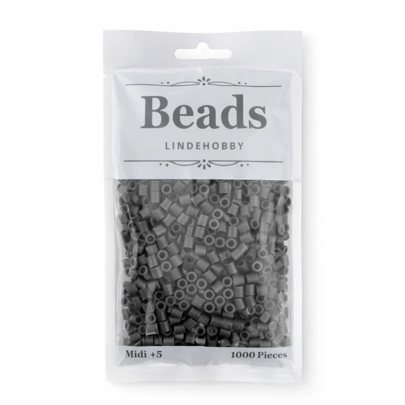 LindeHobby Beads 157 Ijzergrijs