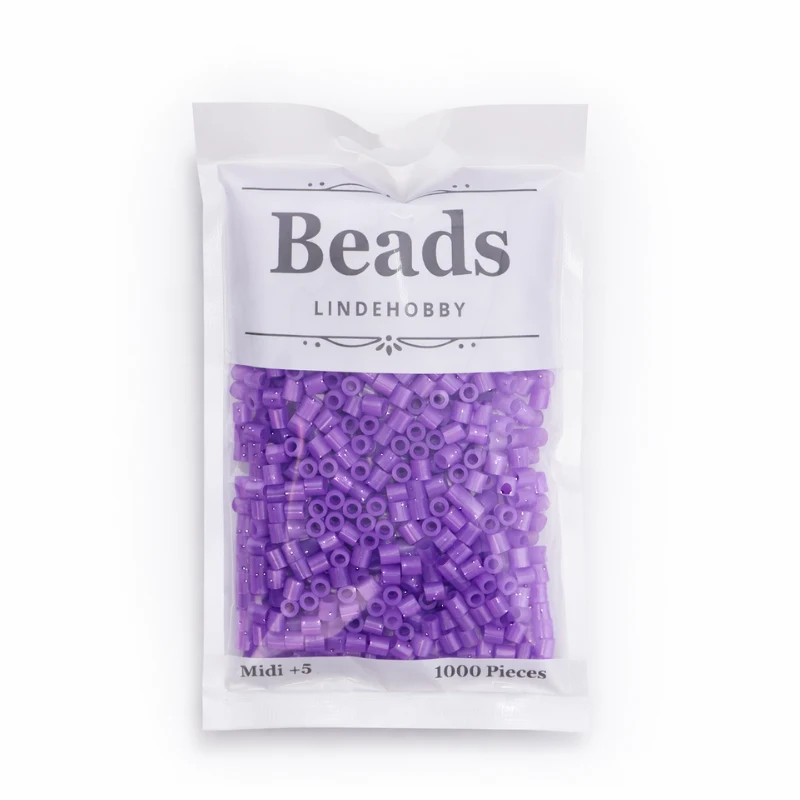 LindeHobby Beads Glitter 05 Paars