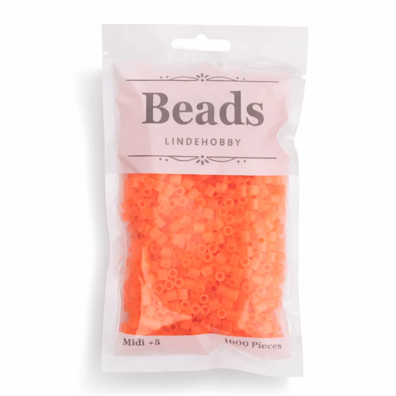 LindeHobby Beads Translucent 03 Oranje