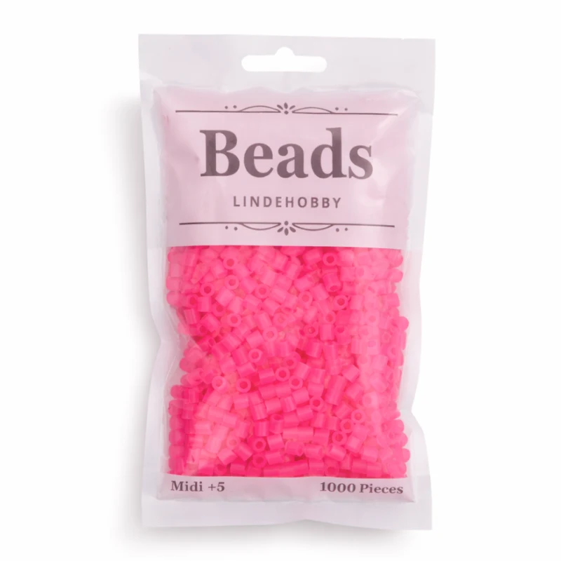 LindeHobby Beads Translucent 02 Roze