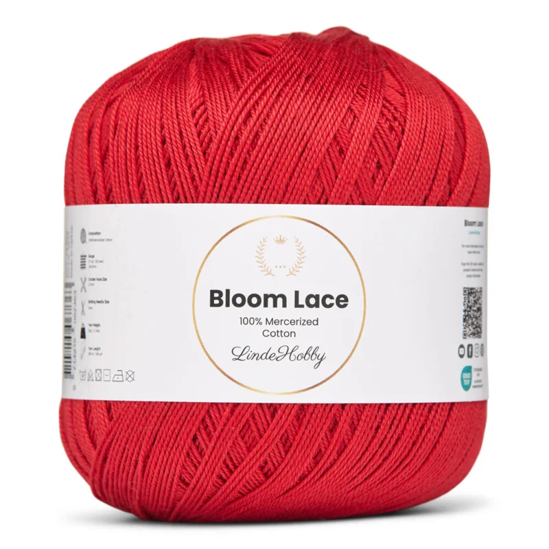 LindeHobby Bloom Lace Mercerized Cotton 25 Rood