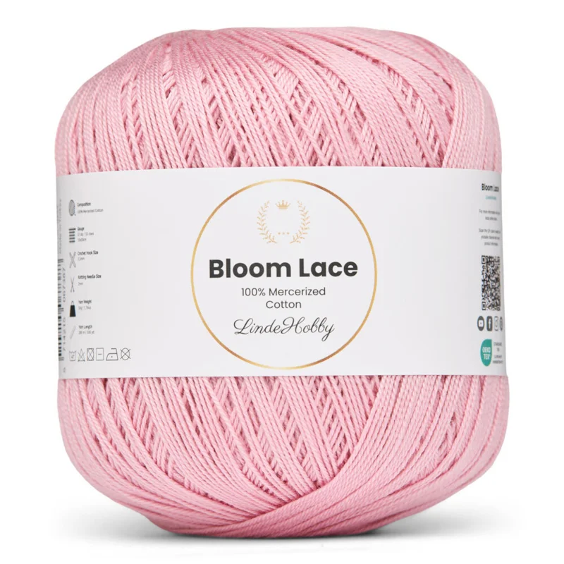 LindeHobby Bloom Lace Mercerized Cotton 27 Roos