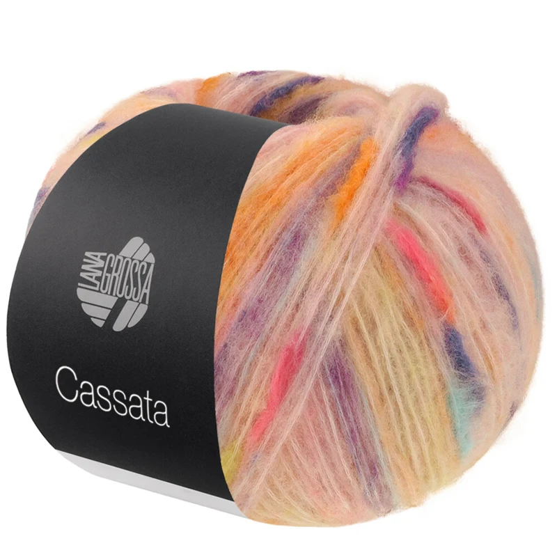 Lana Grossa Cassata 13 Pastelroze/geel/oranje/blauw/mint/lila