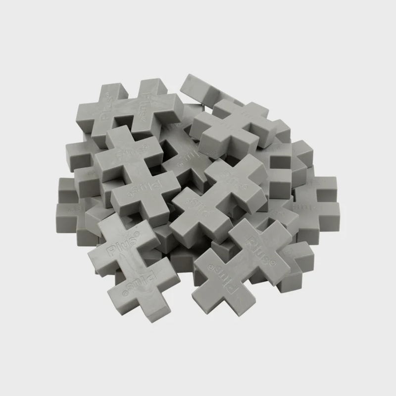 Plus-Plus BIG, 25 stuks 3456 Grijs