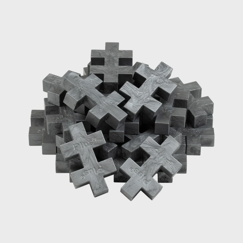 Plus-Plus BIG, 25 stuks 3472 Zilver