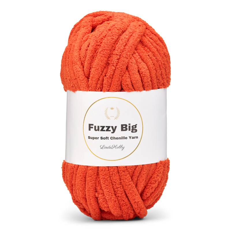 LindeHobby Fuzzy Chenille BIG 25 Terracotta