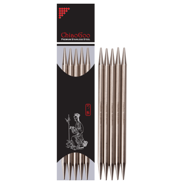 ChiaoGoo Sokkennaalden Roestvrij Staal (15 en 20 cm)