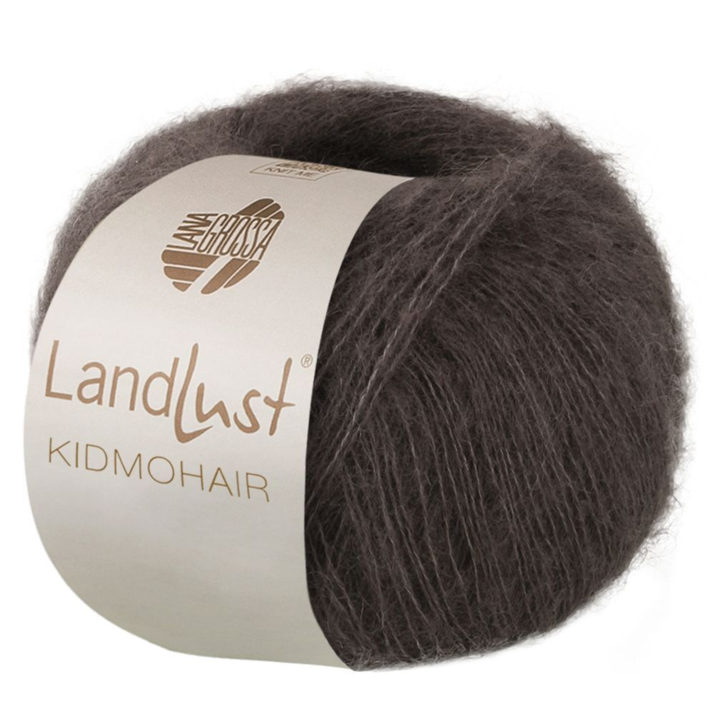 Lana Grossa Landlust Kidmohair 19 Grijsbruin